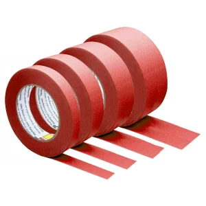 Red Low Tack Masking Tape