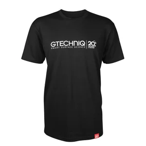 Black 20th Anniversary T-Shirt (Horizontal Logo)